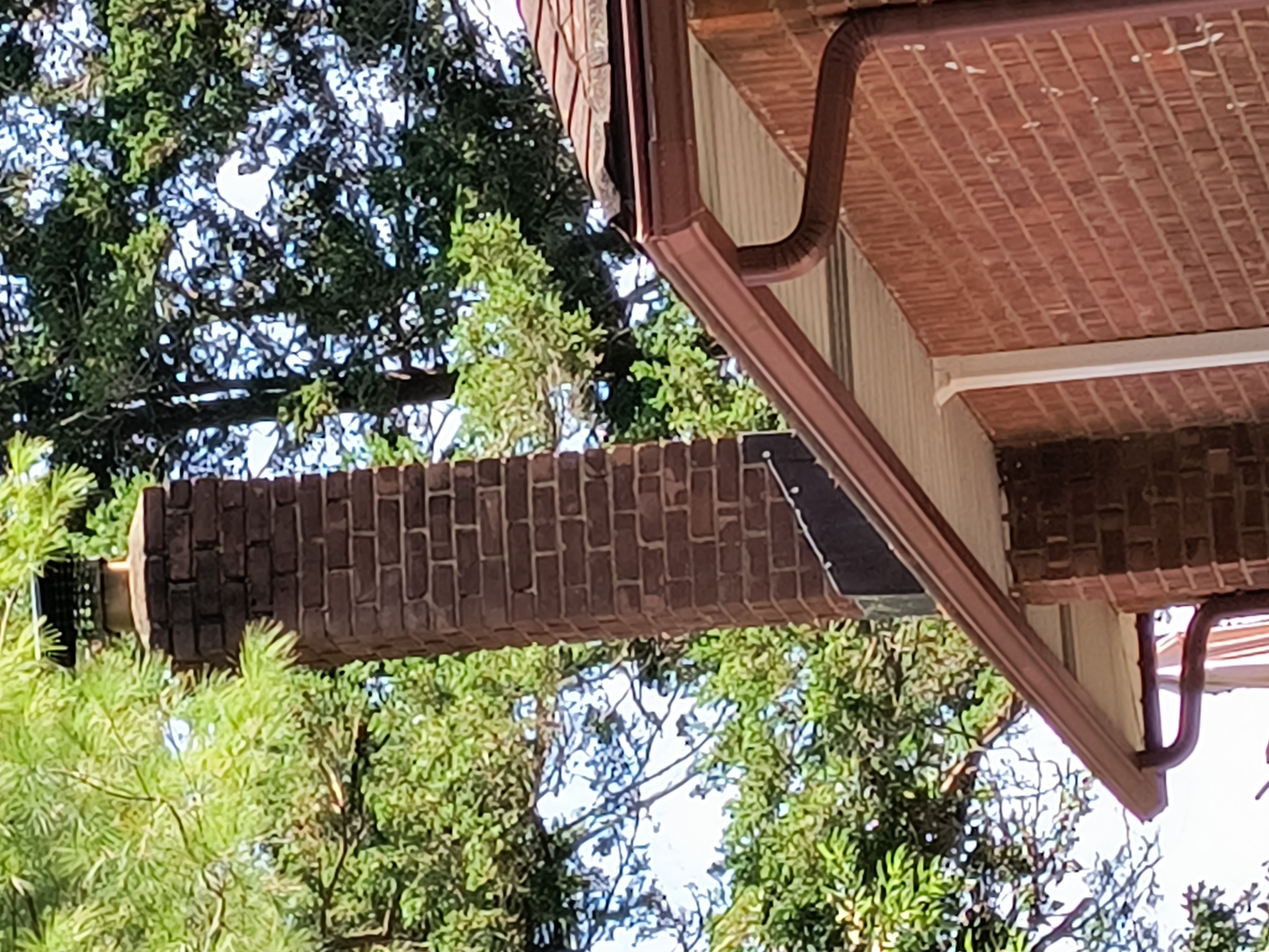 Before and after professional chimney cleaning in East Hampton, NY